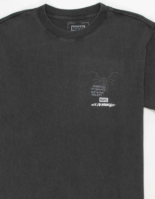 CVLA x Marvel Spider-Man Web Of The City Mens Boxy Tee