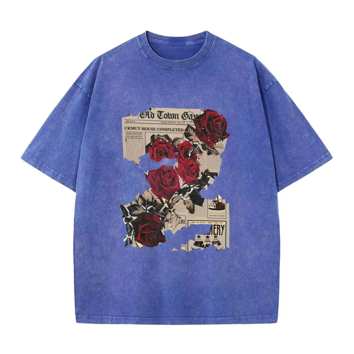 Women's Round Neck Short Sleeve Aesthetic Streetwear Casual Cotton Tee - Retro Loose Fit Cute Trendy Graphic Top, T Shirts Women for Summer Outdoor Wear
