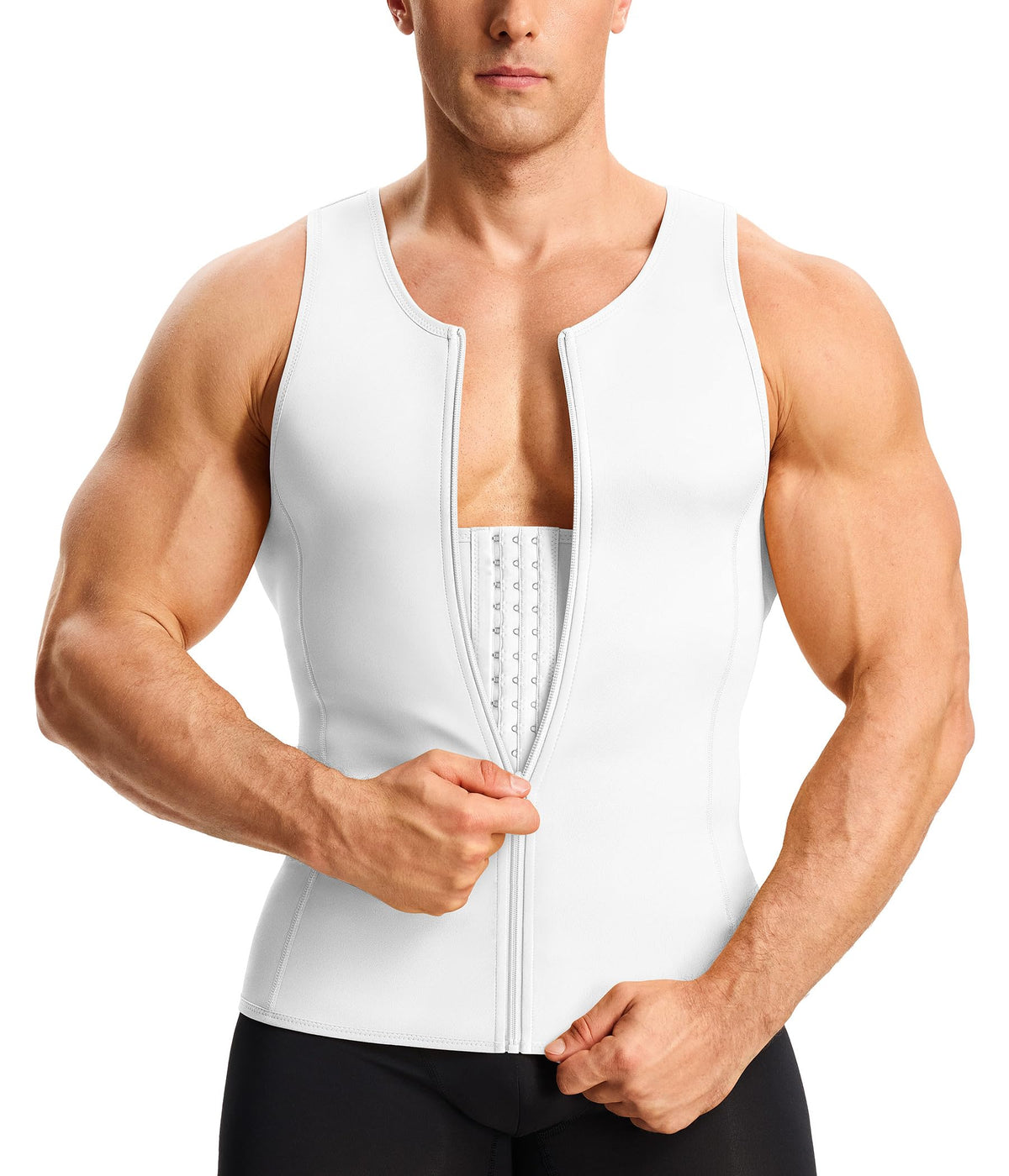 Nebility Compression Shirt Men Fajas Hombres Shapewear Tank Top Body Shaper