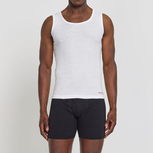 True Religion Lightweight Tank Tops for Men 5 Pack Undershirt Ribbed Cotton