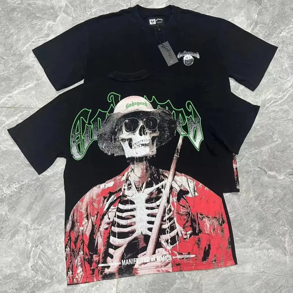 Y2K GODSPEED Professional Certified Racist Racing T-Shirt Men's Women Fashion Vintage T-shirts 100% Cotton Oversized T Shirts