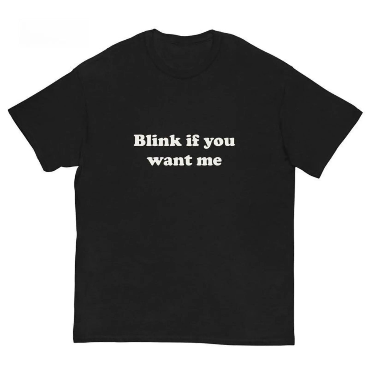 Men's Classic Crew Neck T-Shirt - 2000s Funny Meme Shirt, Unisex Heavyweight 100% Cotton, Relaxed Cut, Expansible, All-Season Comfort