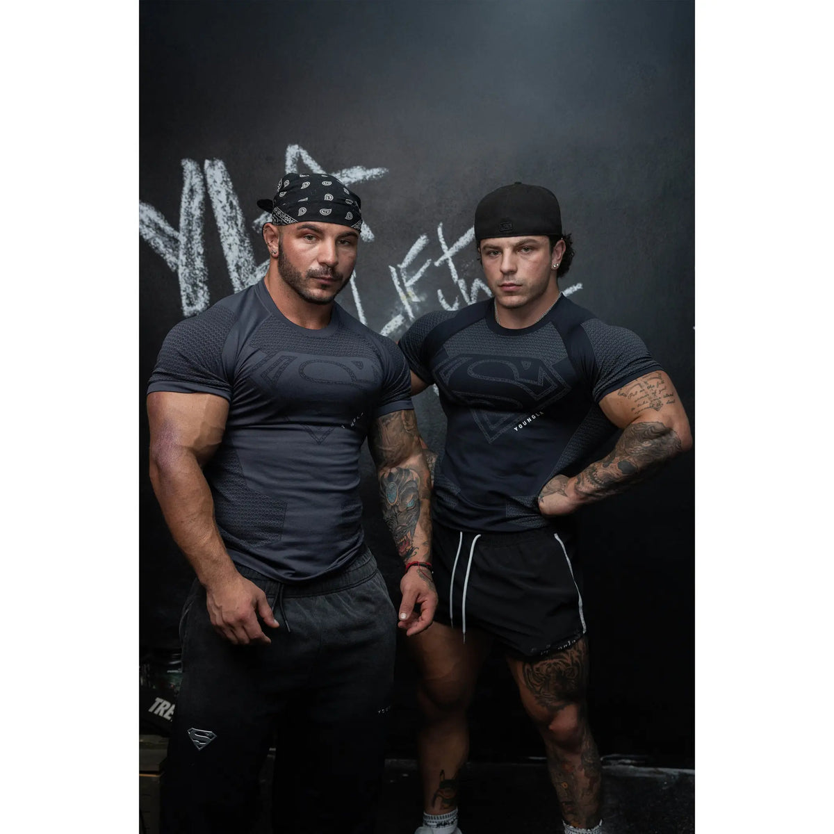 4117 - Superman Compression Tees