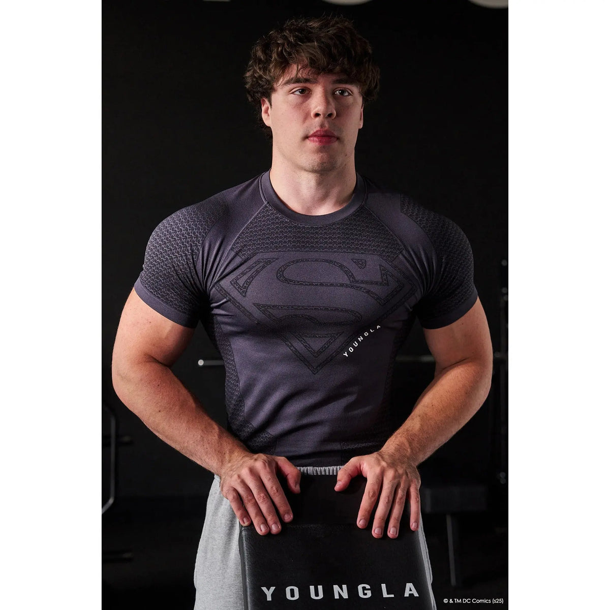 4117 - Superman Compression Tees