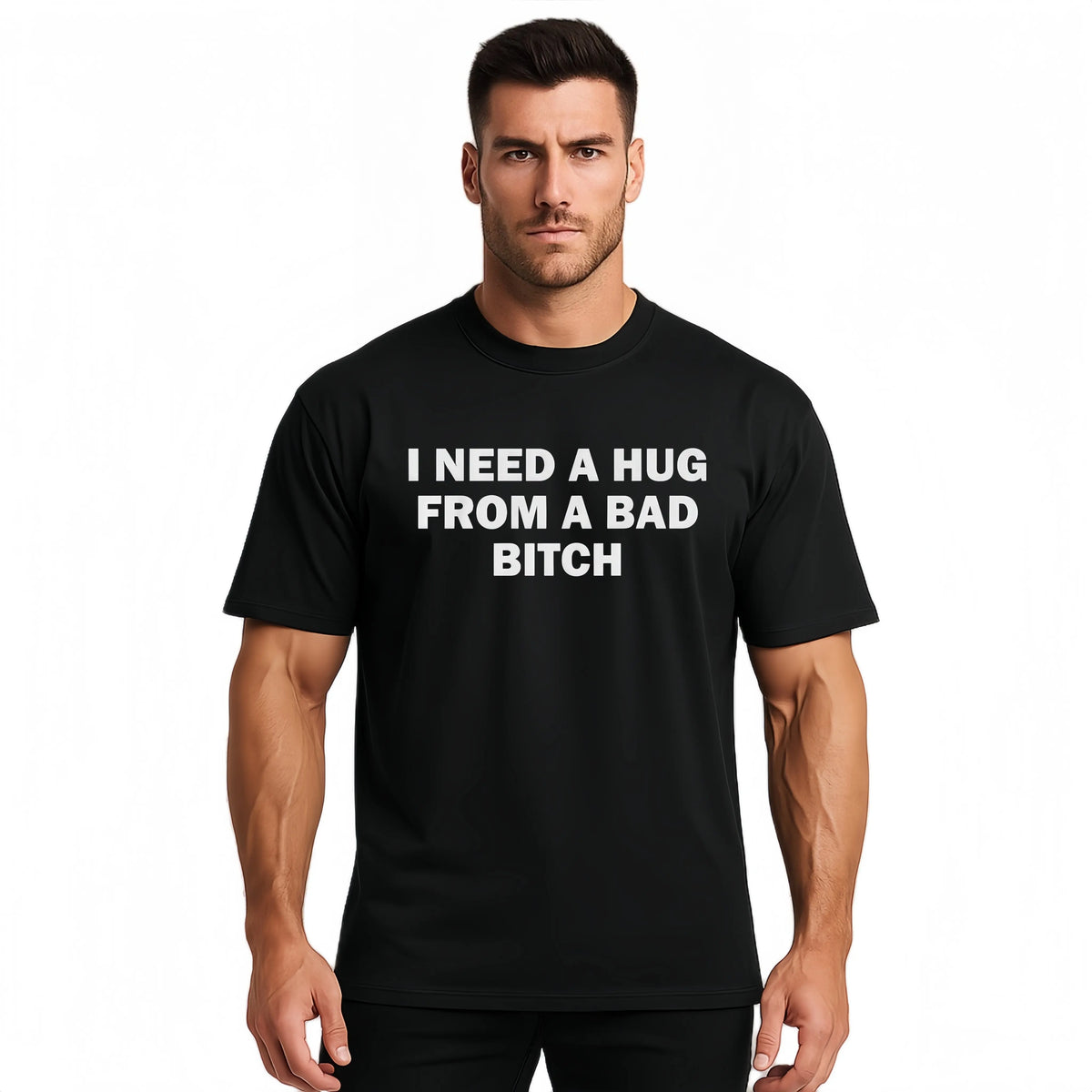 Men's Funny Graphic Tee, Sarcastic Printed Cotton Tops, Short Sleeve Round Neck Streetwear Shirt, Menswear, Cool Guys Gifts, Soft