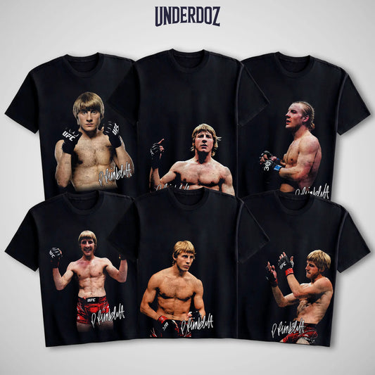 [COLLECTION] Paddy "The Baddy" Pimblett UFC Men's Cotton Shortsleeve Round Neck Tshirt Top - Oversize Casual Streetwear Graphic Shirts, Fabric-Focused MMA Fan Gift for Him