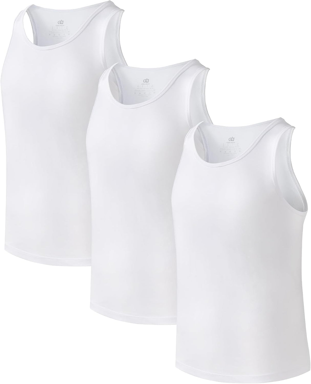 DAVID ARCHY Men's Tank Top Undershirts Moisture-Wicking A-Shirt for Men