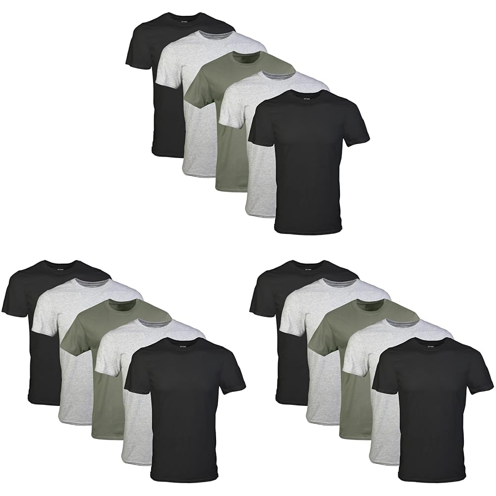 Gildan Men's Crew T-Shirts, Multipack, Style G1100