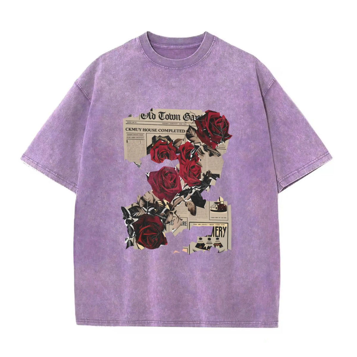 Women's Round Neck Short Sleeve Aesthetic Streetwear Casual Cotton Tee - Retro Loose Fit Cute Trendy Graphic Top, T Shirts Women for Summer Outdoor Wear