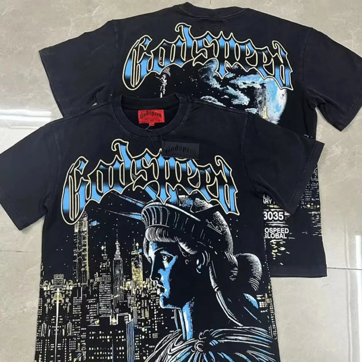 Y2K GODSPEED Professional Certified Racist Racing T-Shirt Men's Women Fashion Vintage T-shirts 100% Cotton Oversized T Shirts
