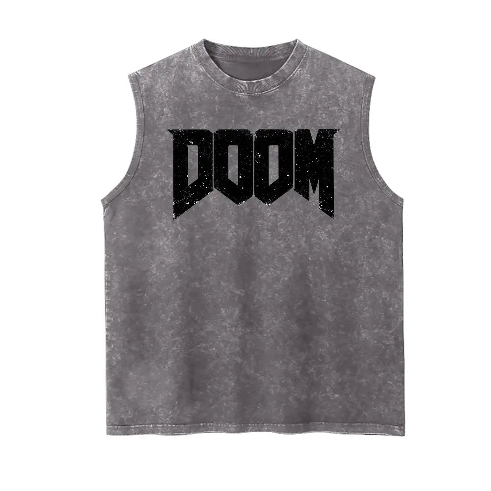 Vintage Washed Tank 90s Graphic Sleeveless Tank Tops Men Vest Streetwear Outfits Men Vacation Outfits Sleeveless Shirt