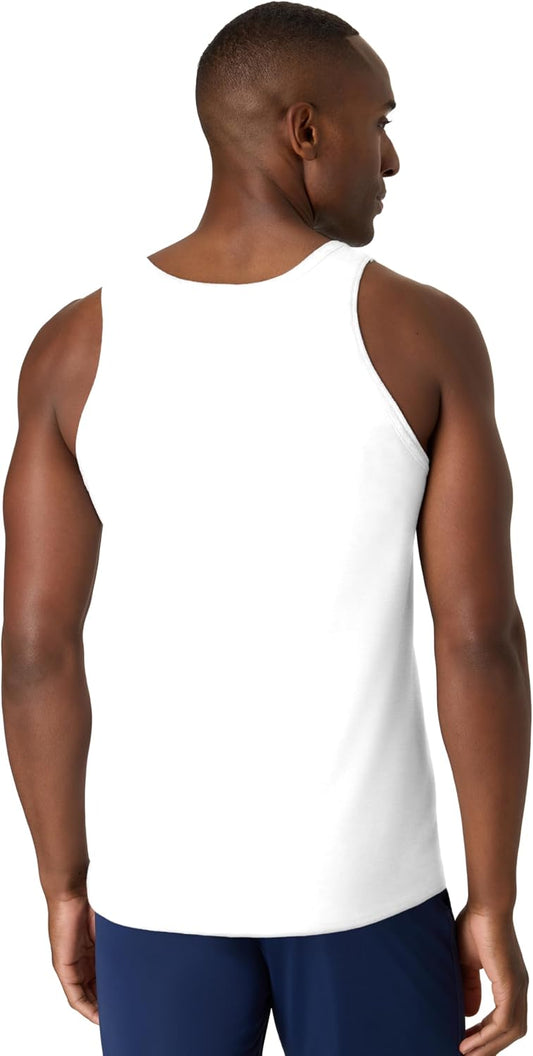 Hanes Men’s Performance Tank, X-Temp Moisture-Wicking Tank Top, Solid Colors, 2-Pack