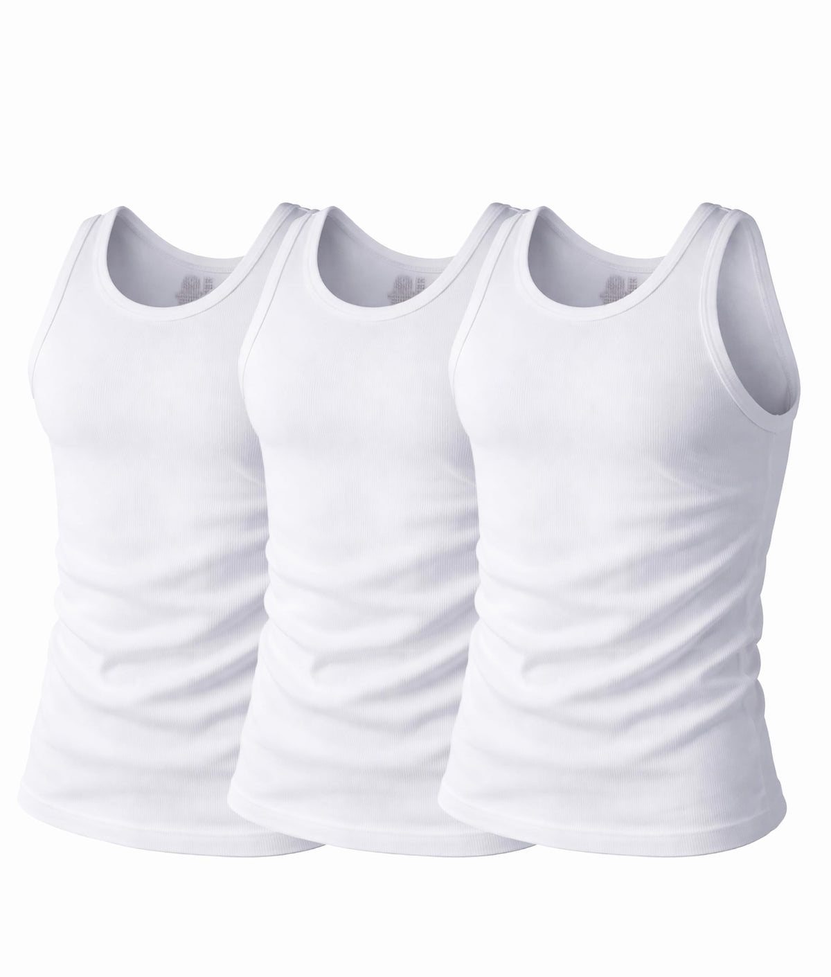 Fruit of the Loom Men's Sleeveless Tag Free Moisture Wicking Tank A-Shirt