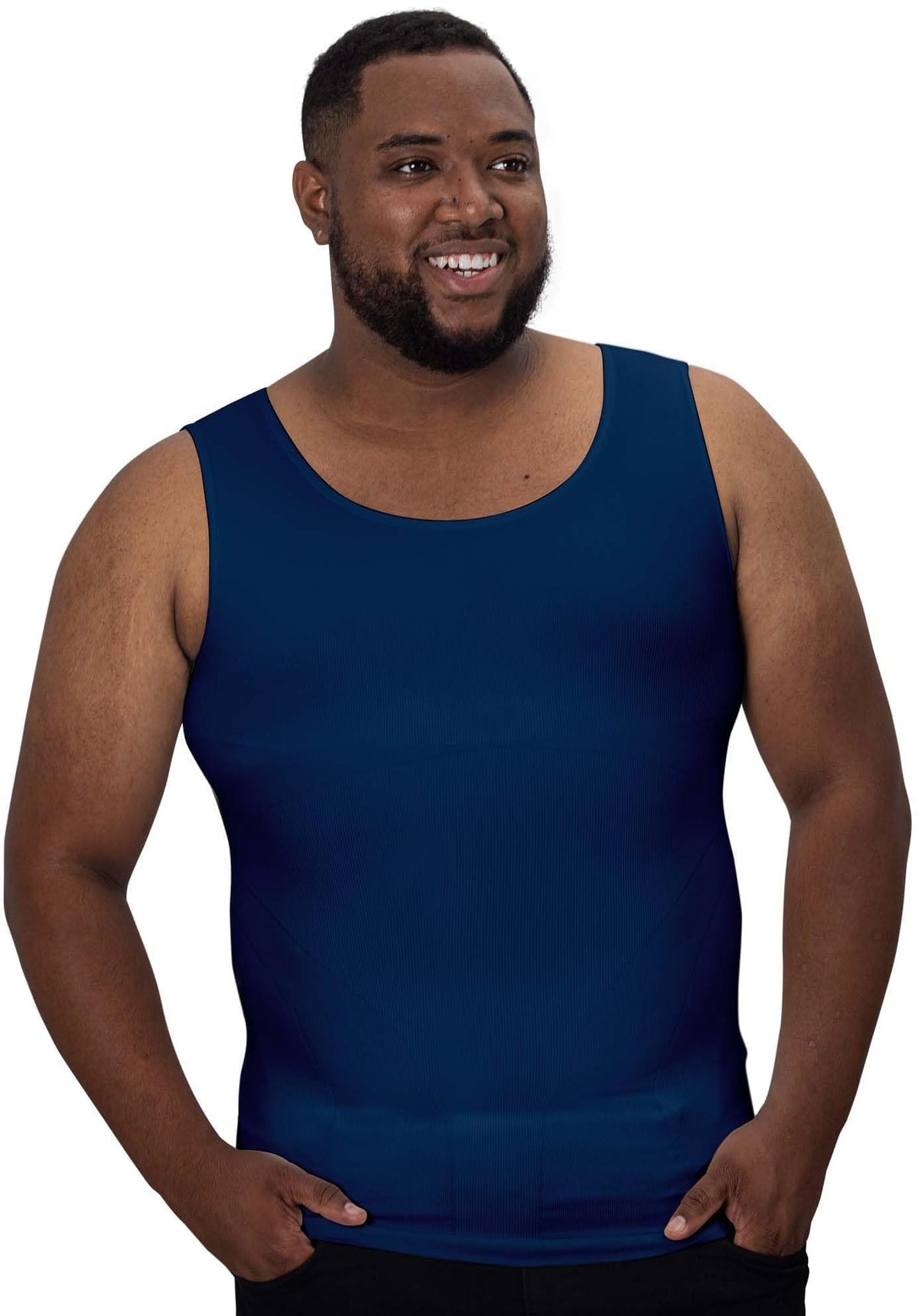 QORE LOGIQ Gynecomastia Compression Shirts for Men