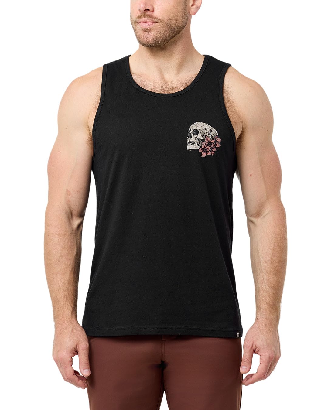 INTO THE AM Graphic Tank Tops for Men Cool Summer Beach Muscle Tanks S-2XL