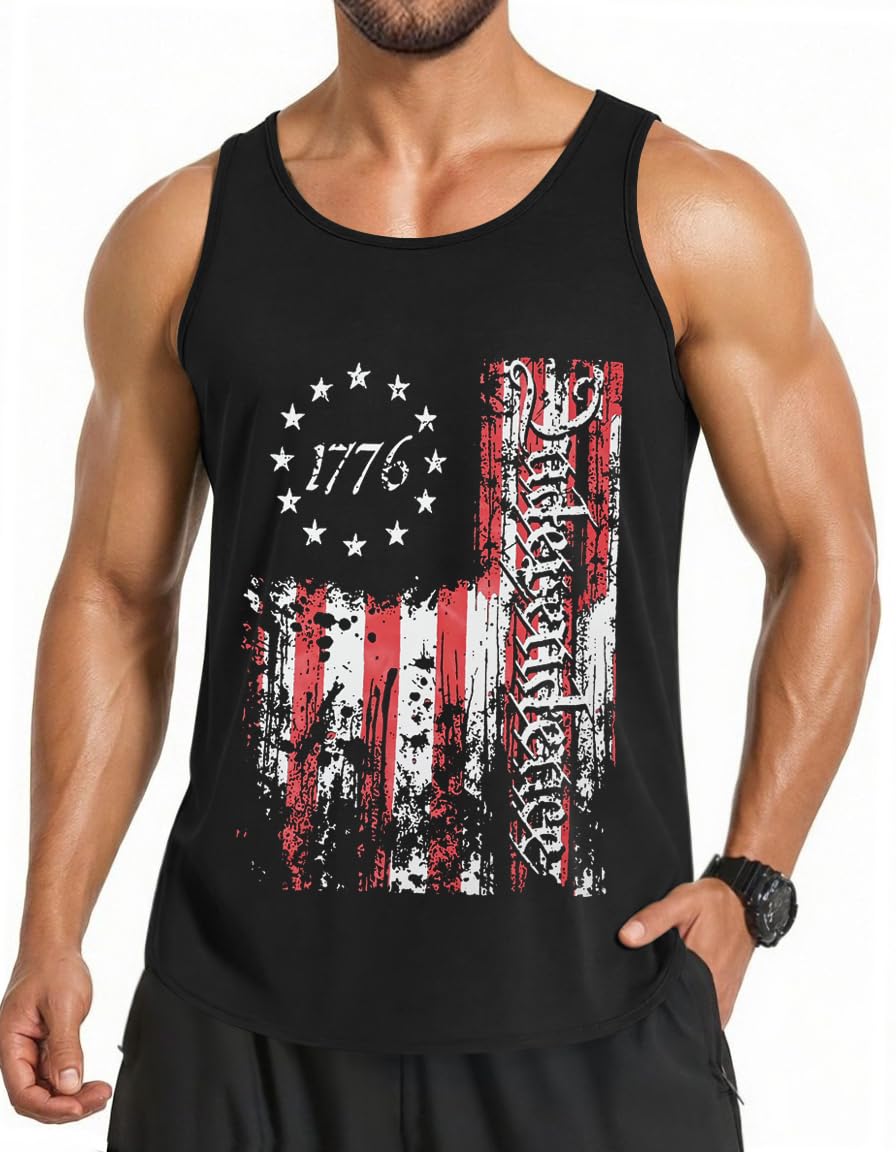 COOFANDY Men's 3 Pack Quick Dry Workout Tank Top Gym Muscle Tee Fitness Bodybuilding Sleeveless T Shirt