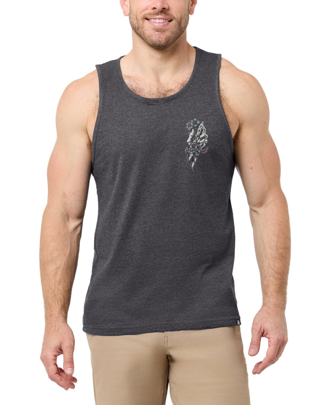 INTO THE AM Graphic Tank Tops for Men Cool Summer Beach Muscle Tanks S-2XL