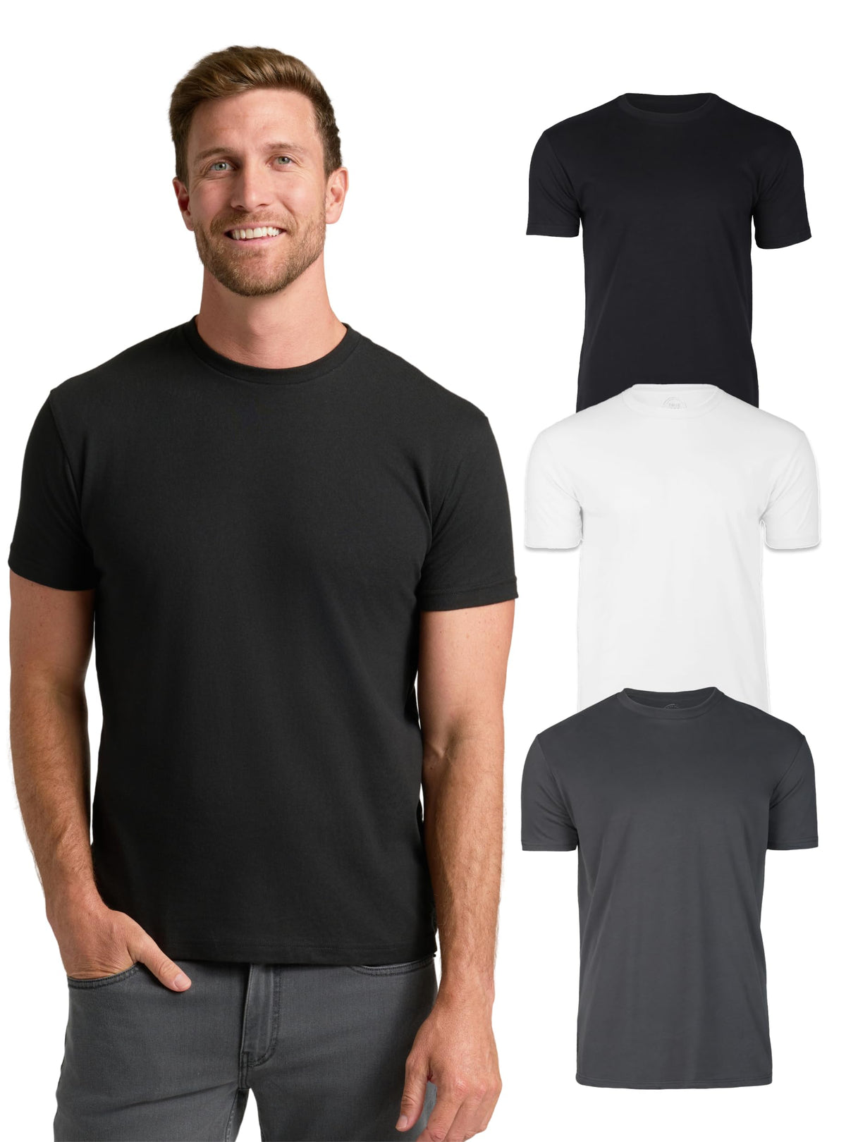 True Classic Mens T-Shirts – Short Sleeve Crew