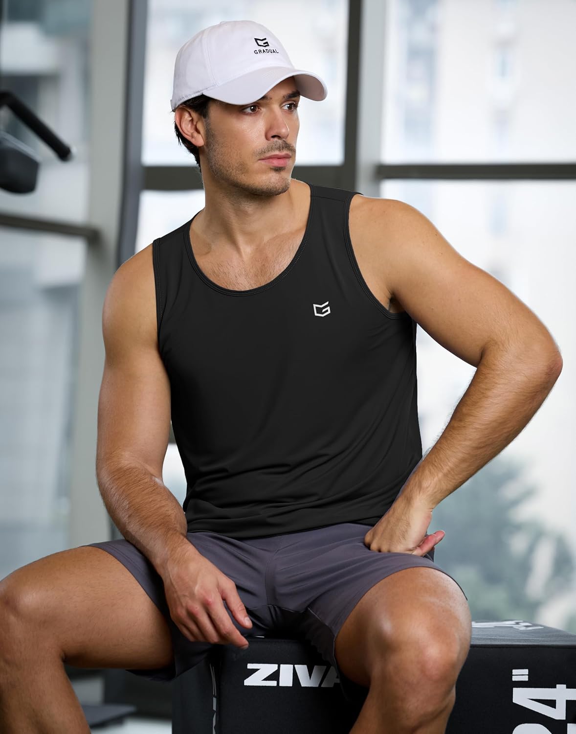G Gradual Men's Tank Tops Sleeveless Workout Muscle Shirts for Men