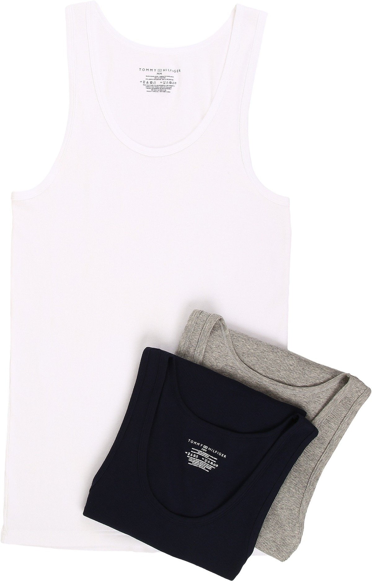 Tommy Hilfiger Men's Cotton Classics 3-Pack A-Shirt
