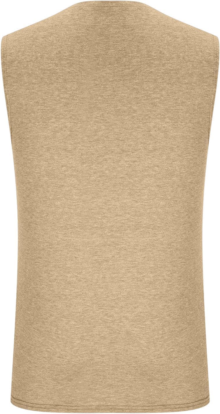 ONLYSTORY Mens Tank Tops Sleeveless Tee Shirts Casual Summer Muscle Gym Tops Running Beach Shirts