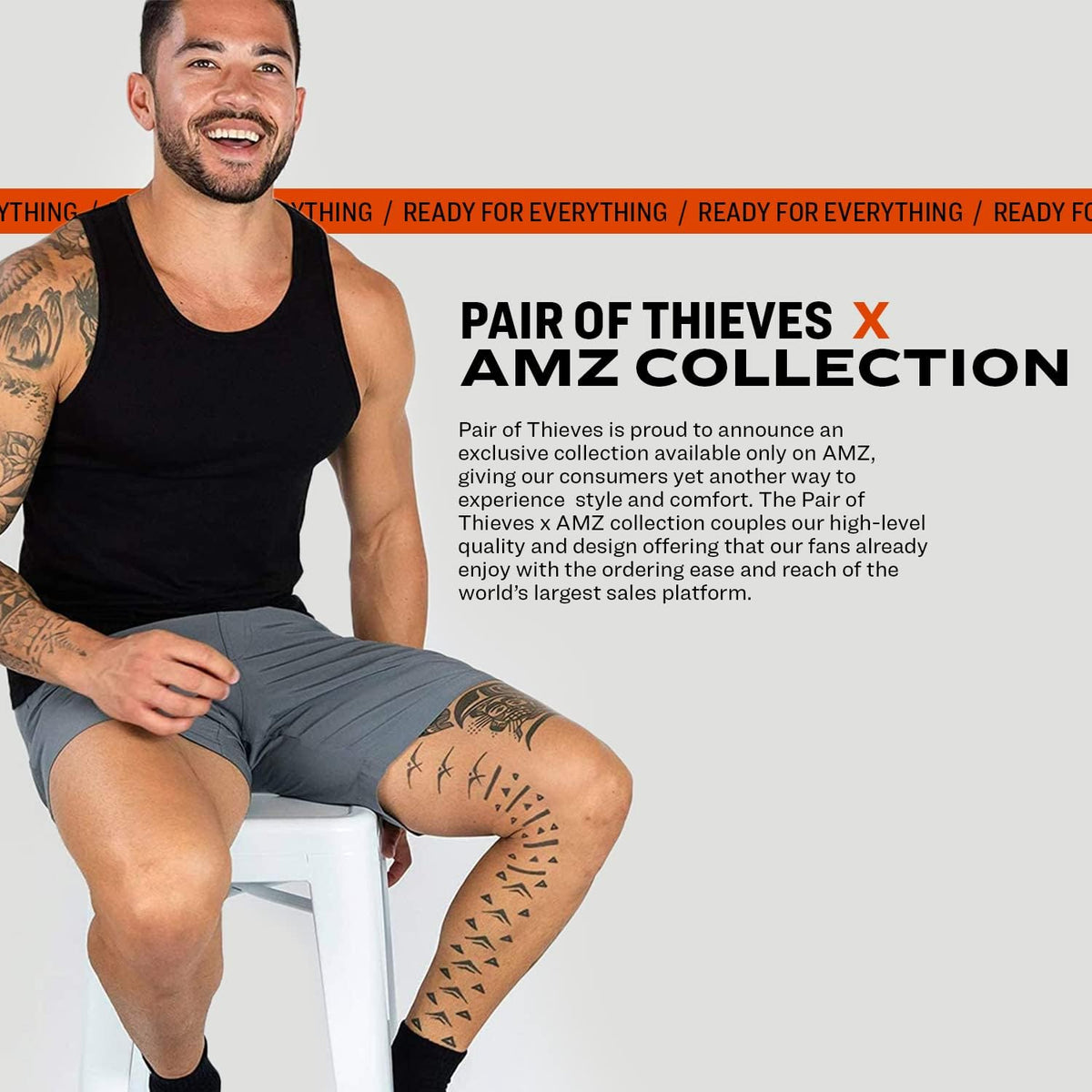 Pair of Thieves Men Super Soft Tank Top | Undershirt for Men | Soft, Breathable, Cotton Blend Fabric | Layering & Daily Wear