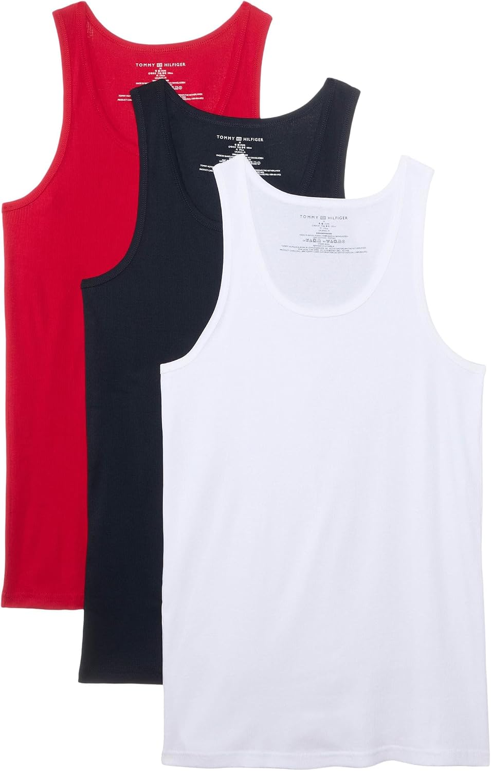 Tommy Hilfiger Men's Cotton Classics 3-Pack A-Shirt