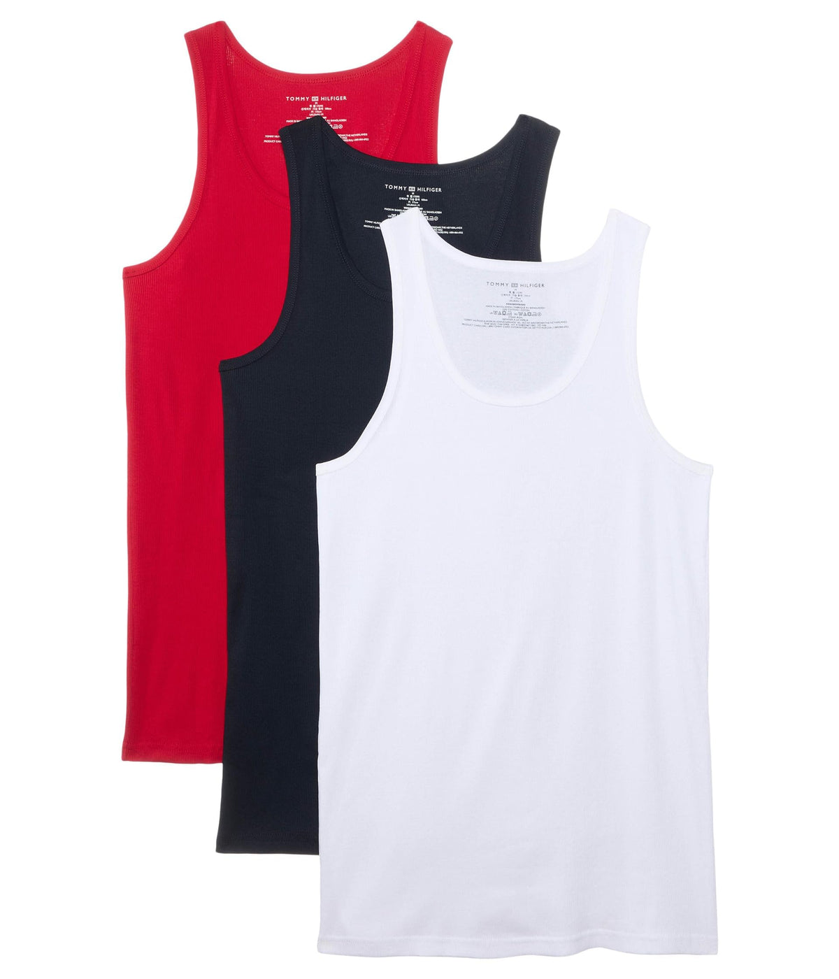 Tommy Hilfiger Men's Cotton Classics 3-Pack A-Shirt