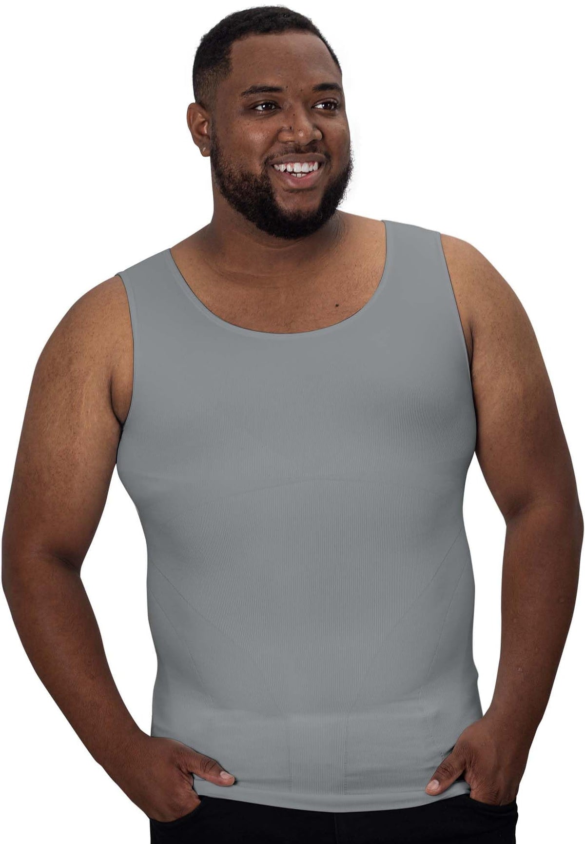 QORE LOGIQ Gynecomastia Compression Shirts for Men