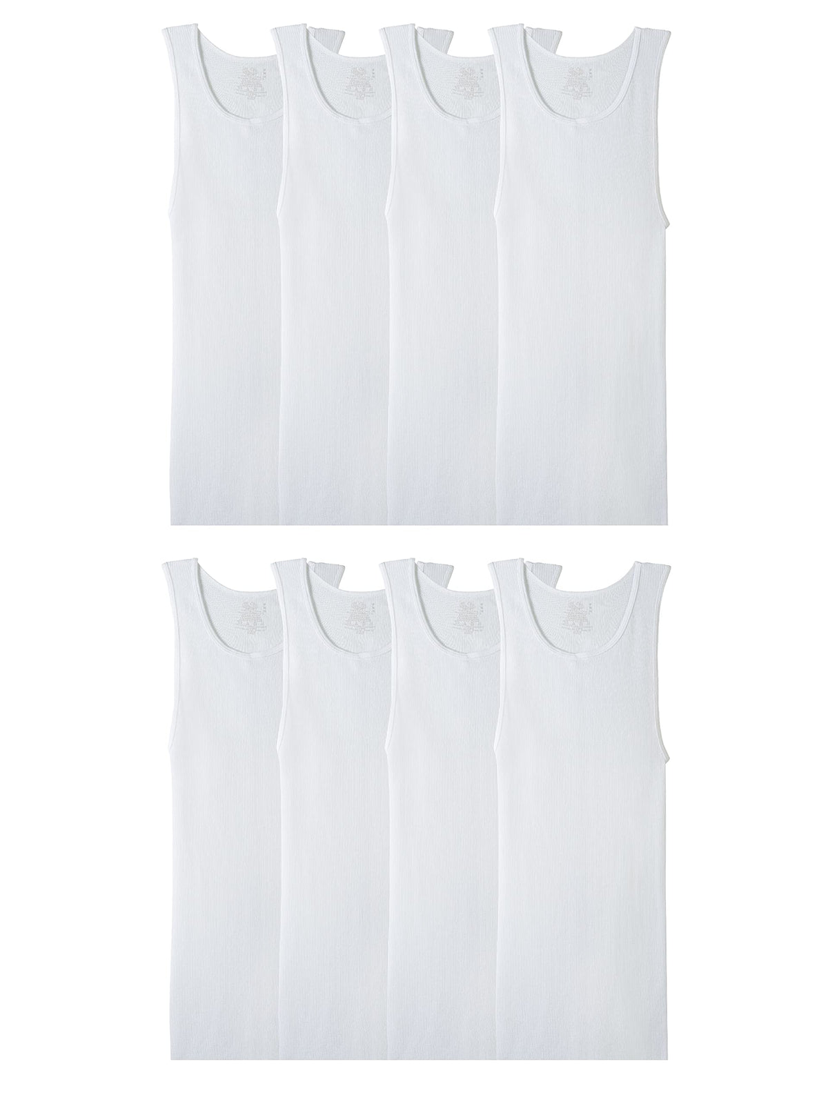 Fruit of the Loom Men's Sleeveless Tag Free Moisture Wicking Tank A-Shirt