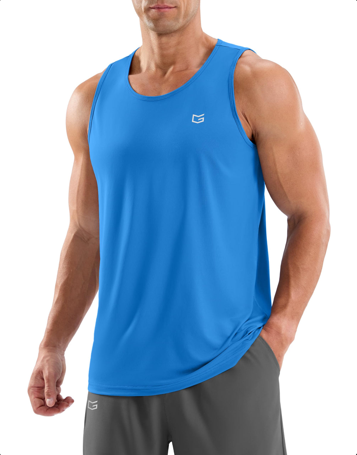 G Gradual Men's Tank Tops Sleeveless Workout Muscle Shirts for Men