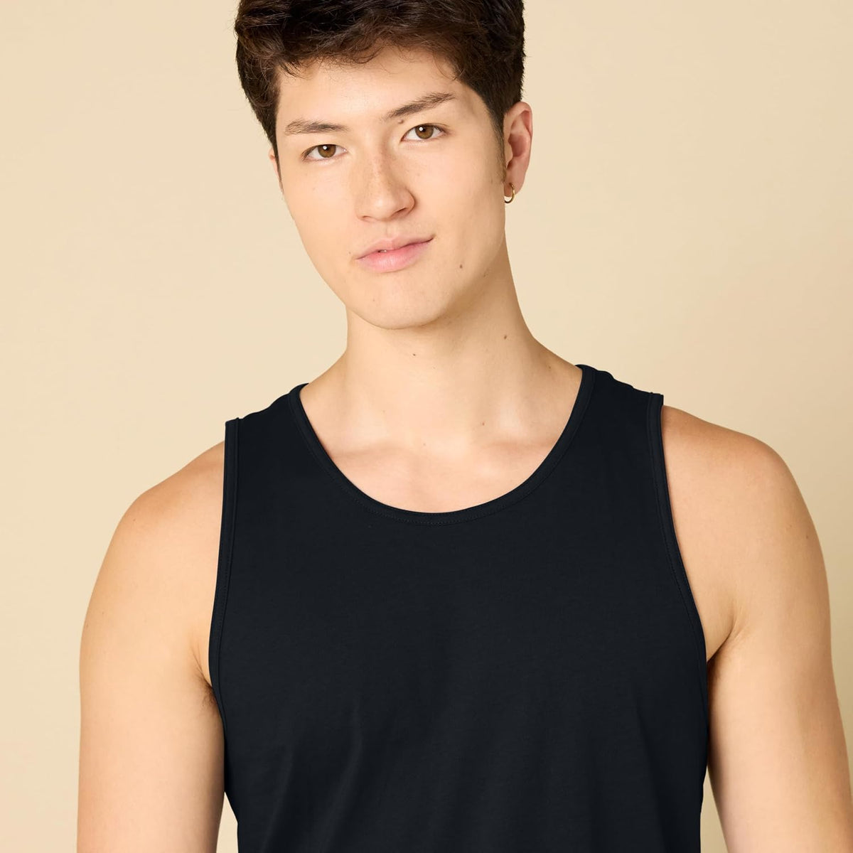 Amazon Essentials Men's Regular-Fit Sleeveless Tank Top, 100% Cotton