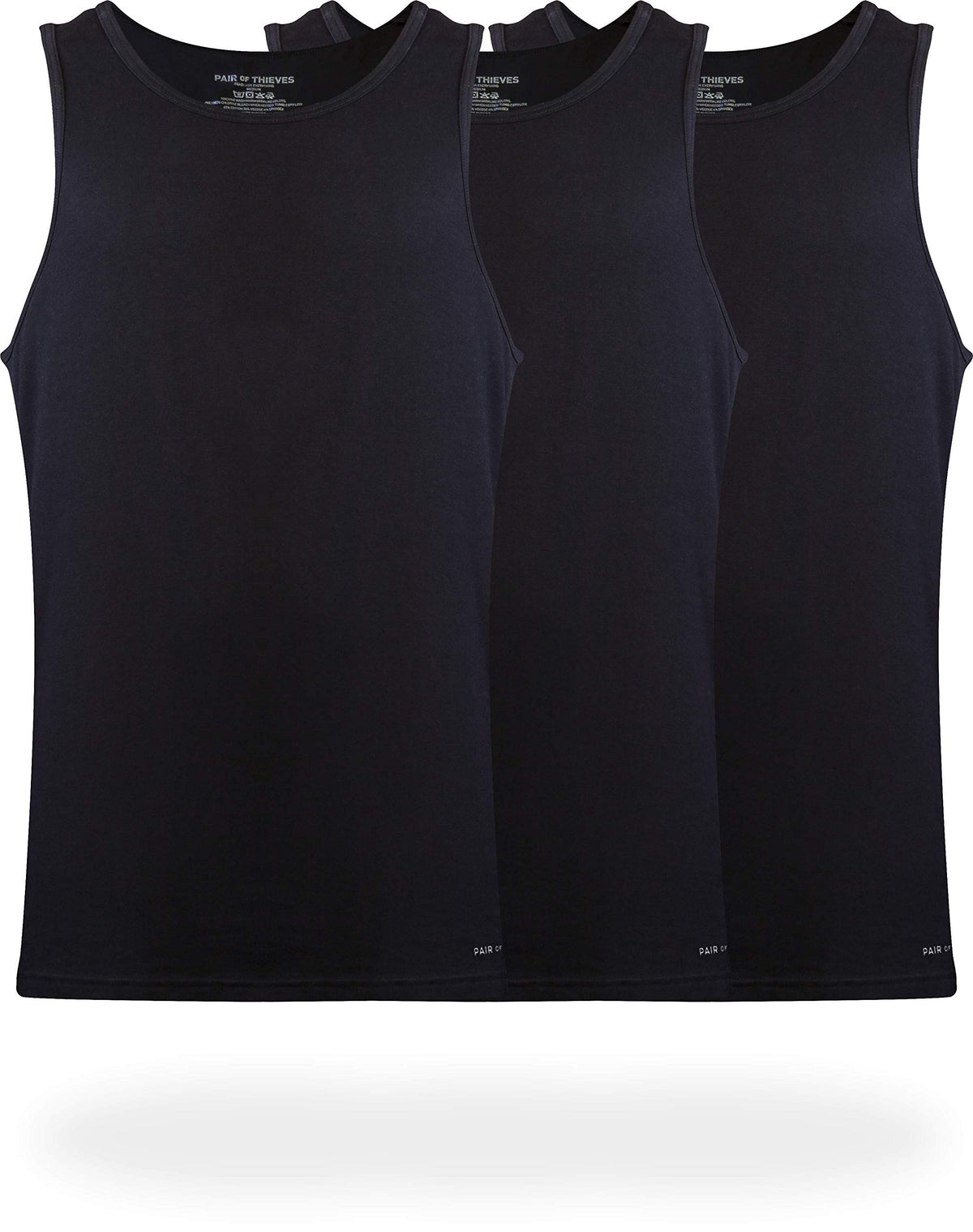Pair of Thieves Men Super Soft Tank Top | Undershirt for Men | Soft, Breathable, Cotton Blend Fabric | Layering & Daily Wear