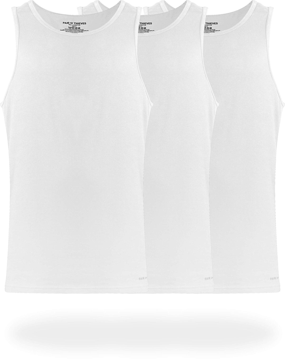 Pair of Thieves Men Super Soft Tank Top | Undershirt for Men | Soft, Breathable, Cotton Blend Fabric | Layering & Daily Wear
