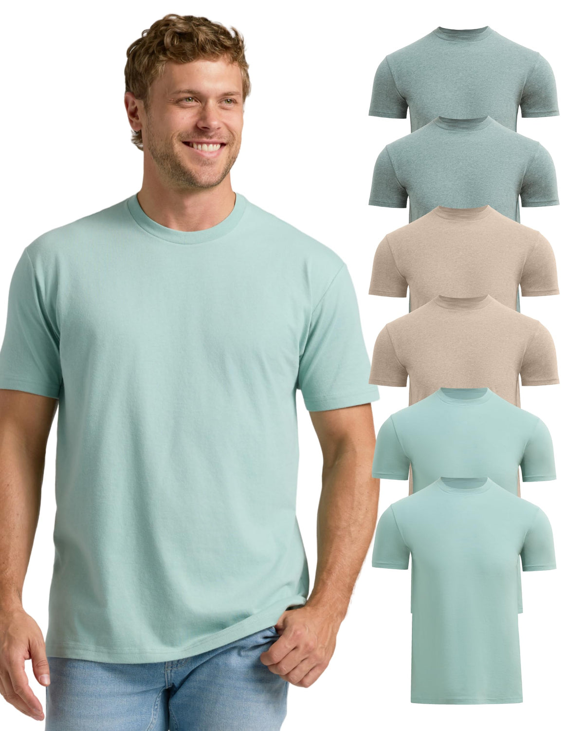 True Classic Mens T-Shirts – Short Sleeve Crew
