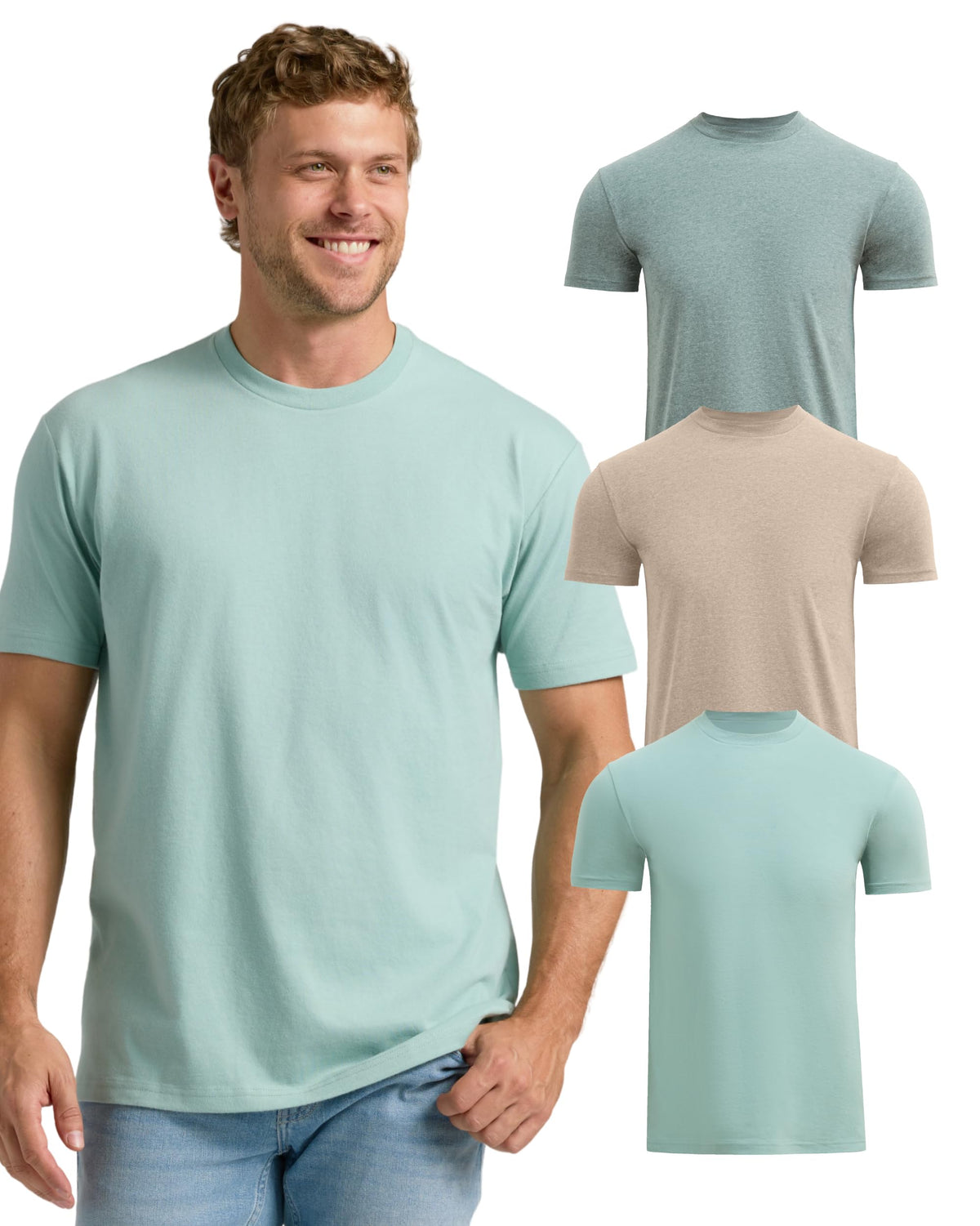 True Classic Mens T-Shirts – Short Sleeve Crew