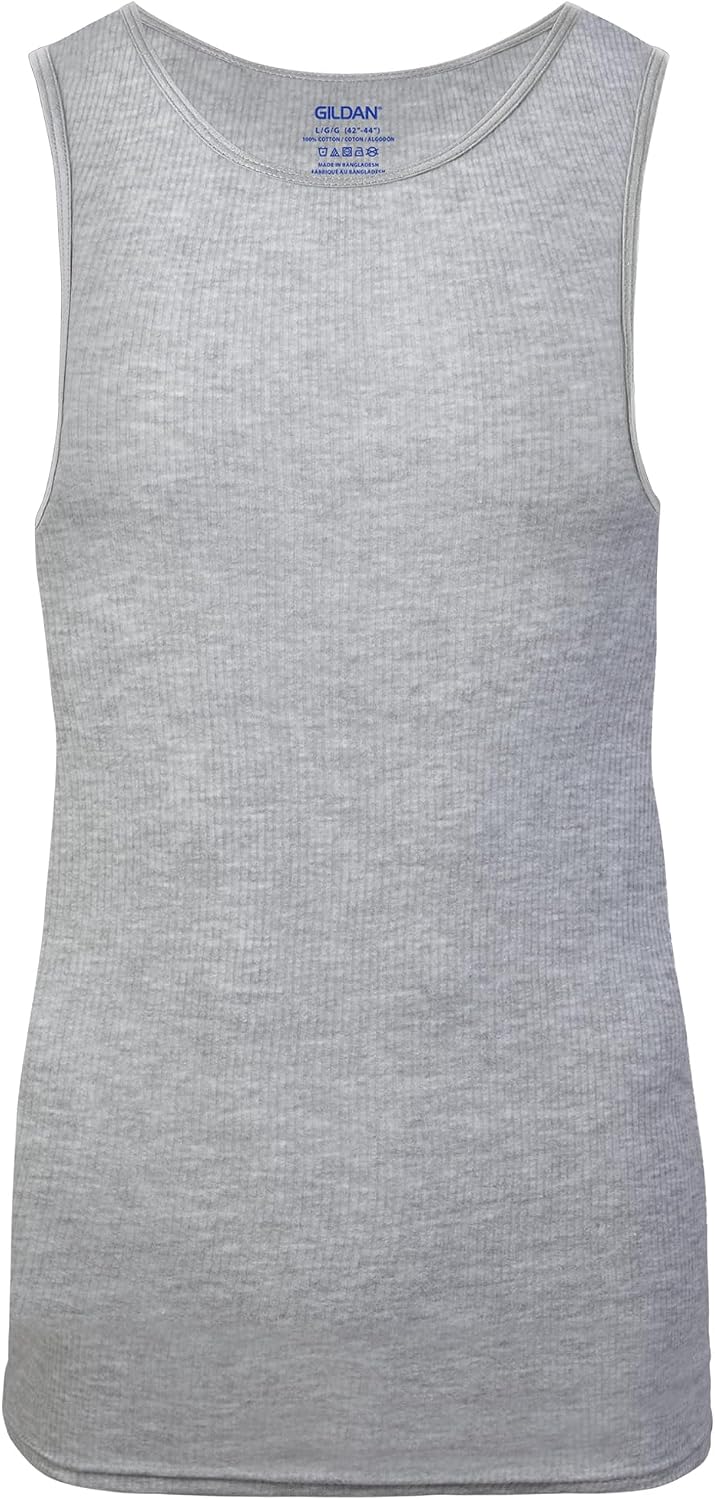 Gildan Men's A-Shirts Tanks Multipack