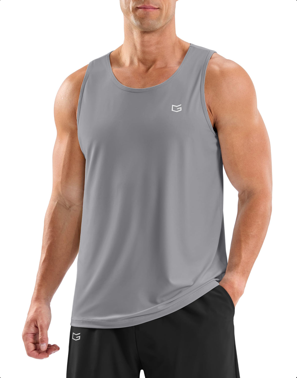 G Gradual Men's Tank Tops Sleeveless Workout Muscle Shirts for Men