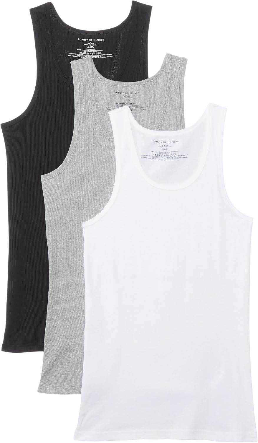 Tommy Hilfiger Men's Cotton Classics 3-Pack A-Shirt