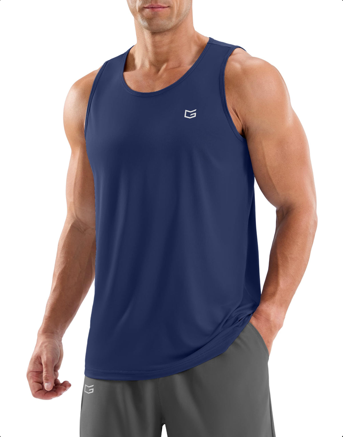 G Gradual Men's Tank Tops Sleeveless Workout Muscle Shirts for Men