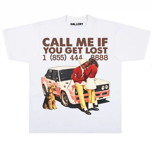 Vintage Pop Culture Call Me if You Get Lost T-Shirt