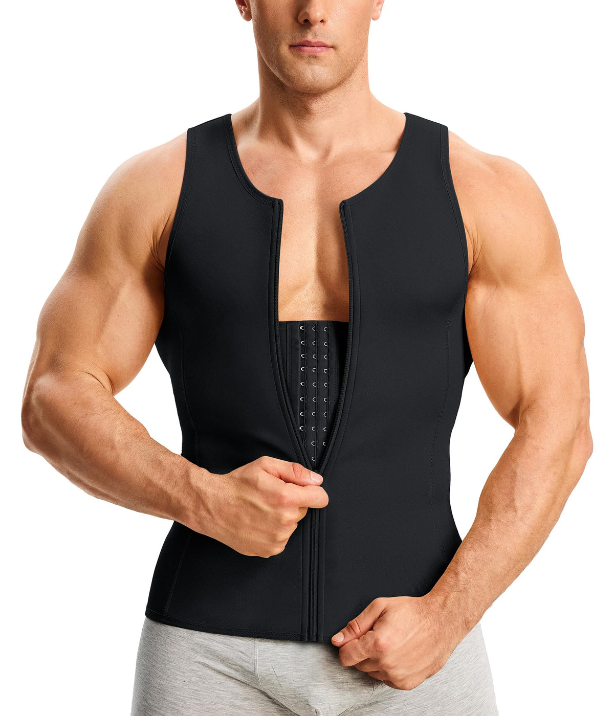 Nebility Compression Shirt Men Fajas Hombres Shapewear Tank Top Body Shaper