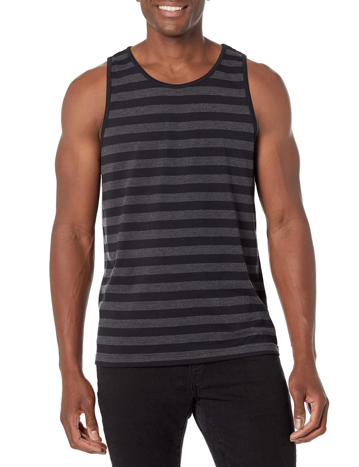 Amazon Essentials Men's Regular-Fit Sleeveless Tank Top, 100% Cotton