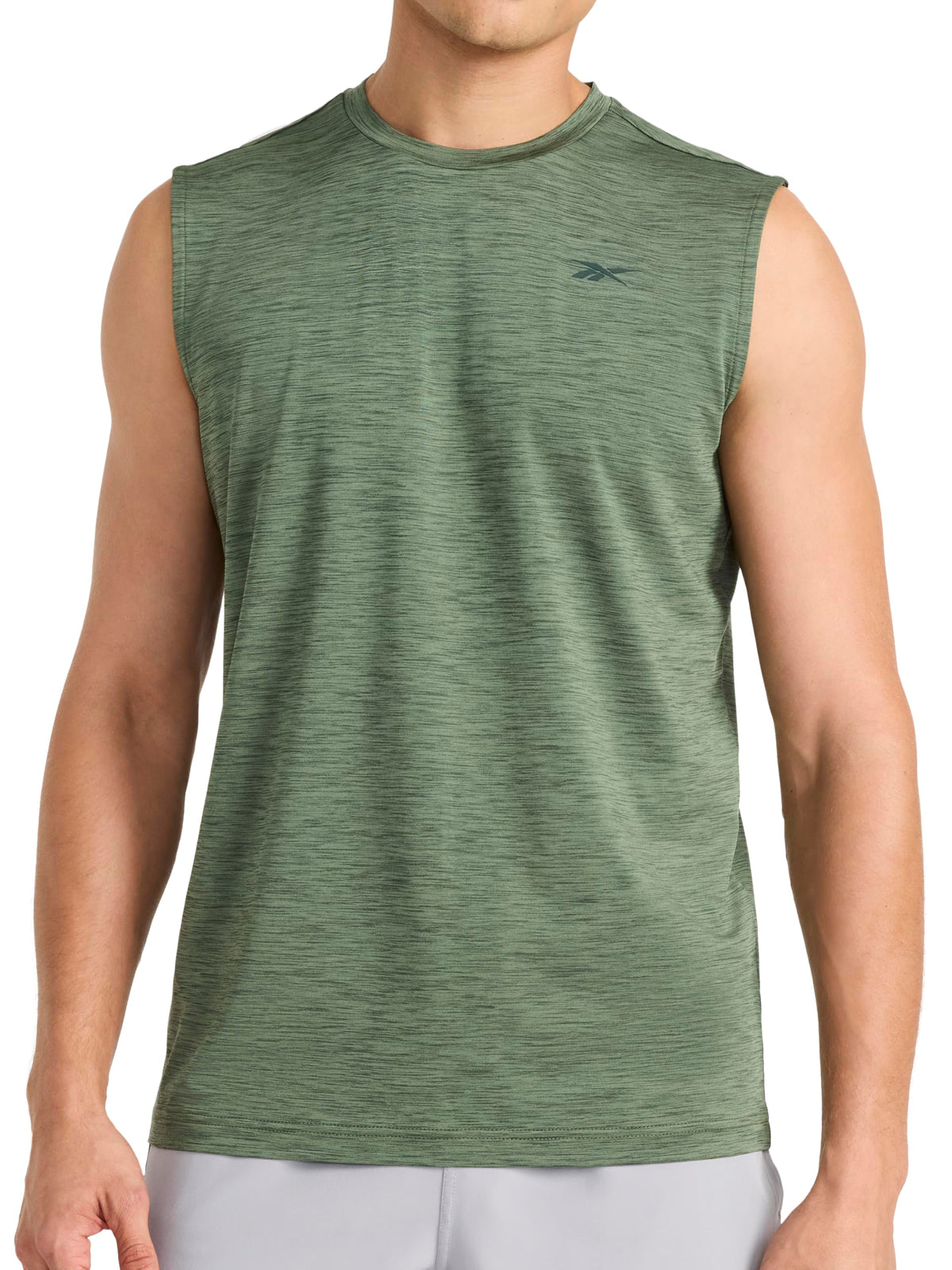 Reebok Men's Muscle Performance Crewneck Tank Top