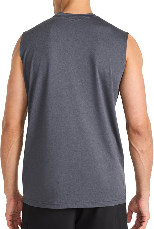Reebok Men's Muscle Performance Crewneck Tank Top