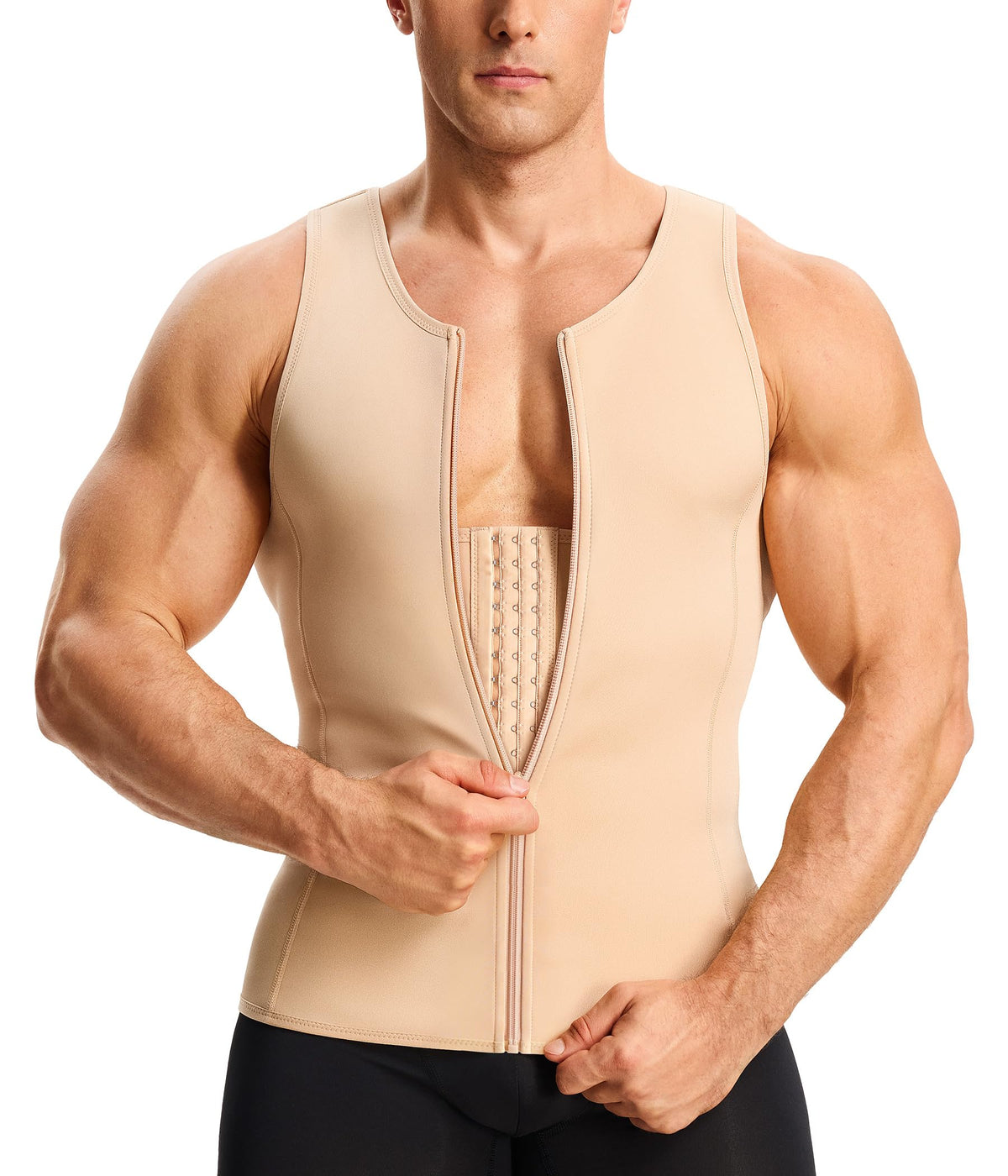 Nebility Compression Shirt Men Fajas Hombres Shapewear Tank Top Body Shaper