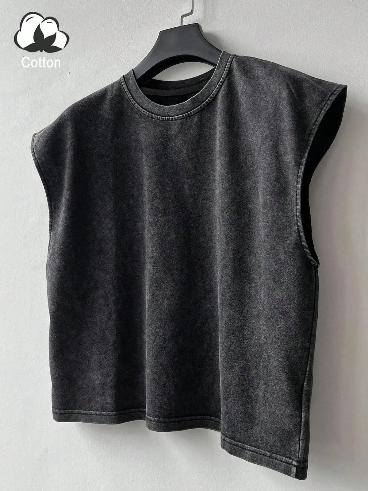 Unisex Washable Breathable Sleeveless Vest, Casual Loose-Fitting Design, Perfect for Daily Wear & Outdoor Activities, Comfortable & Stylish, Breathable Knit Vest