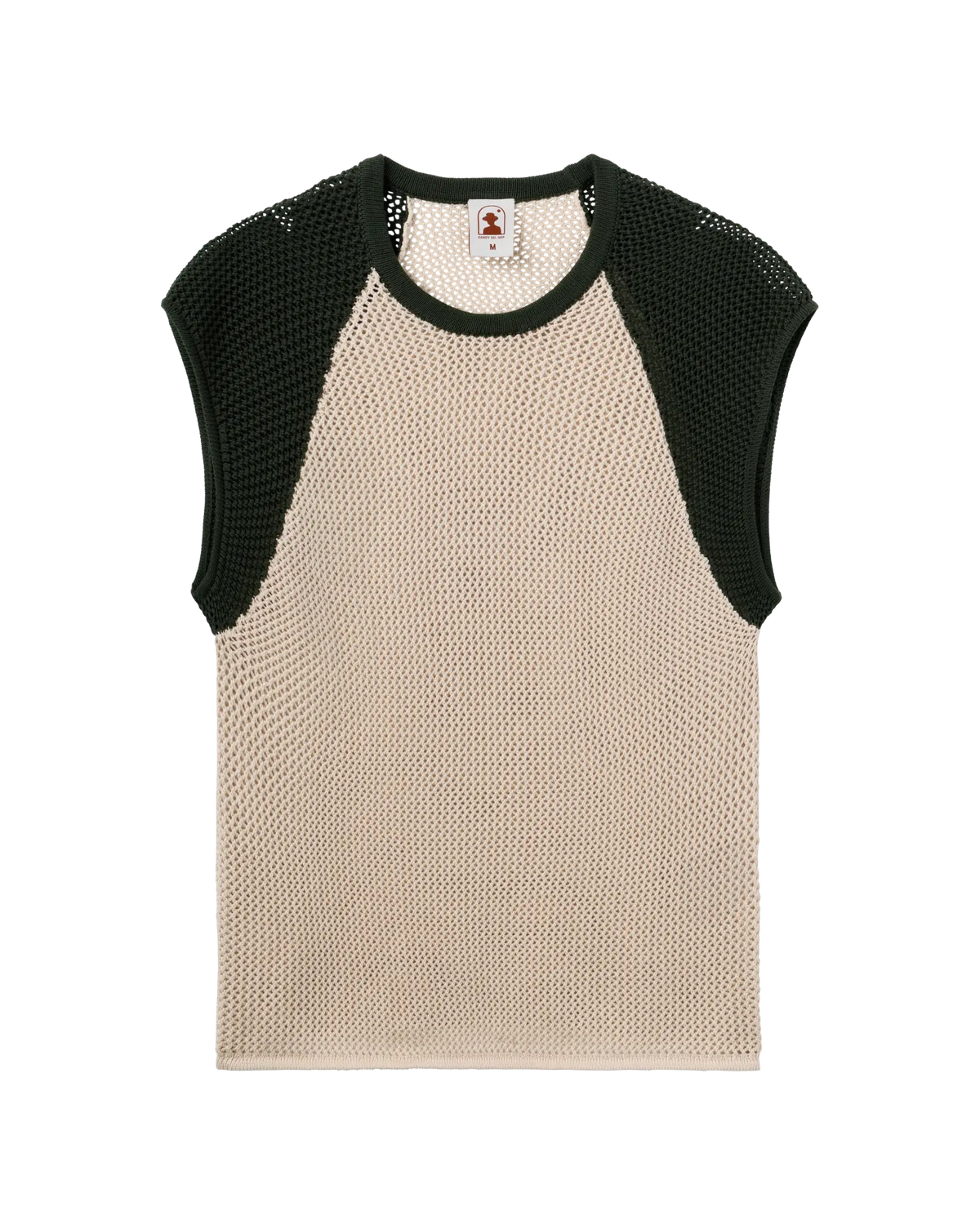The Porto Crochet Tank - Sabbia