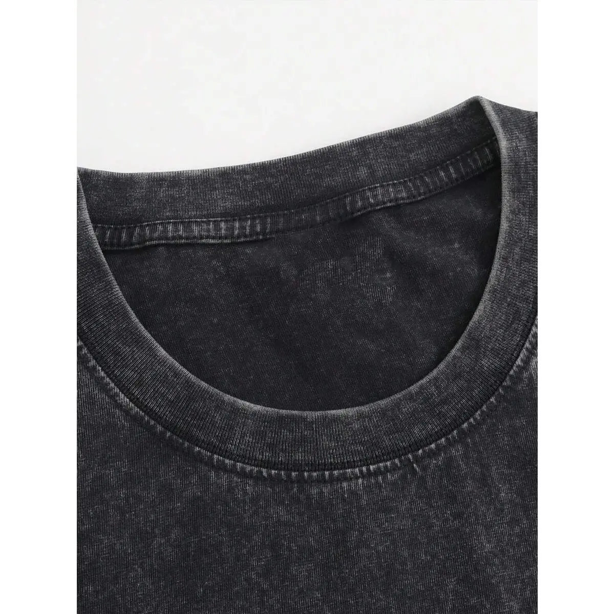 Men's Digital Print Vintage Washed Pull-On Vest - Menswear Tops, Loose Fit, Casual Street Style, Essential Everyday Item, Multi-Size, All Seasons
