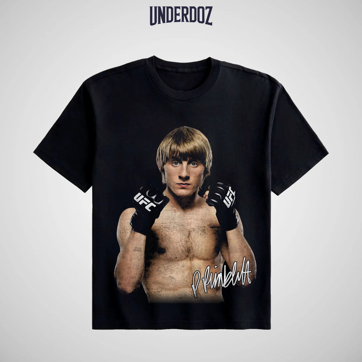 [COLLECTION] Paddy "The Baddy" Pimblett UFC Men's Cotton Shortsleeve Round Neck Tshirt Top - Oversize Casual Streetwear Graphic Shirts, Fabric-Focused MMA Fan Gift for Him
